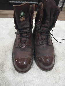 Red Wing 2412 Boots Size 8.5 E3 Steel Toe Gore-Tex Waterproof USA - Picture 1 of 19