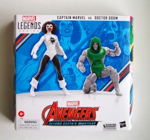 Marvel Legends Avengers CAPTAIN MARVEL vs DOCTOR DOOM 2-pack! - Picture 1 of 5