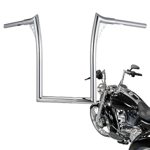 16'' Ape Hanger Handlebar for Softail Dyna 06-Up Fat Bob Wide Glide Breakout - Picture 1 of 11