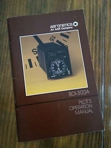Pilot's Operation Manual for the Aeronetics' BDI-300A - Bild 1 von 1