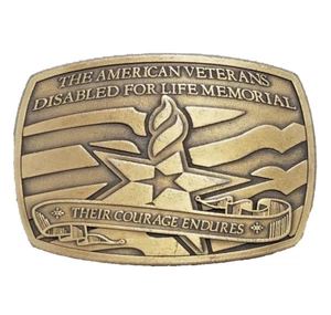 Disabled Veterans Belt Buckle  - Picture 1 of 4