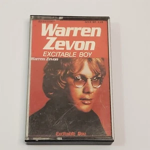 Warren Zevon Excitable Boy Cassette Tape Asylum M5E6E118 Paper Label - Picture 1 of 8