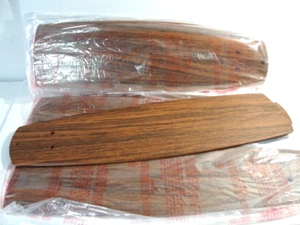 Gazebo 20 1/2" Pack of 5 Weathered Bronze Ceiling Fan Replacement Blades - Picture 1 of 4