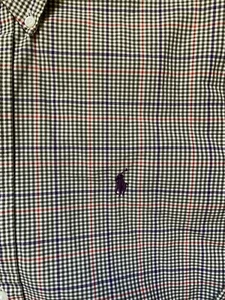 Ralph Lauren Long Sleeve Button Down Size 16 Large Classic Fit Men’s - Picture 1 of 3