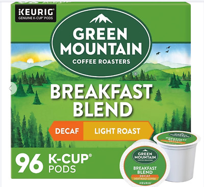 Green Mountain Coffee Breakfast Blend Decaf, ...