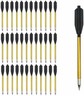 36-Pack Aluminum Crossbow Bolts/Arrows – For 50 & 80 LB Crossbows – Red Feathers