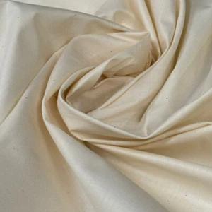 Waxed Cotton Fabric Cambric Feather Down Proof Pillow Cushion Craft 152cm Wide - Picture 1 of 2