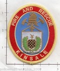 Ireland -  Kinsdale Fire & Rescue Fire Dept Patch v2 Irish
