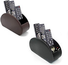 Fosinz Remote Control Holder Organizer Table Desk Leather Control Storage Tv Rem