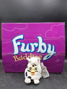 Furbie Soft Plush Buddies Tiger 1999 Vintage Happy Joke - Foto 1 di 6