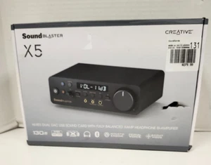 Creative Sound Blaster X5 Hi-Res externe Dual DAC USB Soundkarte - Bild 1 von 8