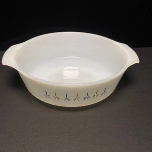Vintage Fire King Candle Glow 1.5QT Round Casserole Ovenware Anchor Hocking - Picture 1 of 11