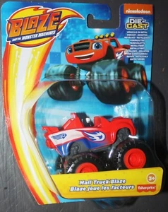 Blaze & Monster Machines: MAIL TRUCK BLAZE Nickelodeon Fisher-Price NEU Die Cast - Bild 1 von 2