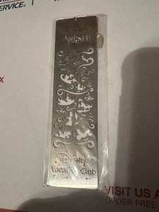 Disney Cruise Line Disney Wish metal stamped Bookmark from inaugural cruise - Picture 1 of 2