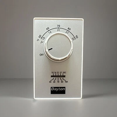 Dayton Heating Control 4PU48C Electric Line Voltage Thermostat - Image 1 of 3