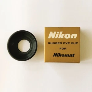 Nikon Rubber Eyecup for F/F2/Nikomat Film Cameras in genuine Box made in Japan - Picture 1 of 11