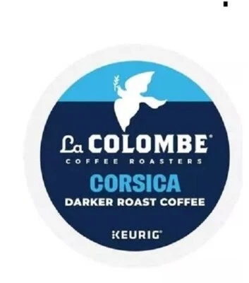 LA COLOMBE COFFEE ROASTERS Corsica Dark Roast Keurig Coffee 12 K-cups