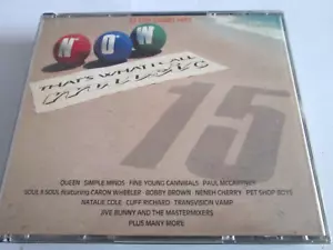 Now That's What I Call Music 15 (2 CD FATBOX 1989 Issue) NEAR MINT RARE - Picture 1 of 3