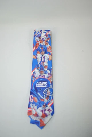 Vintage Men's New York Giants 1990 Ralph Marlin NFL Necktie Tie Cover