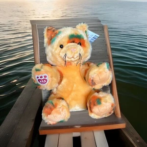 Build A Bear Vault Collection Kürbis Kätzchen Halloween Stofftier & Jungtier Eigentumswohnung - Bild 1 von 5