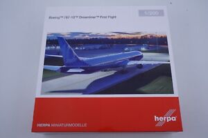 Herpa 559614 Boeing 787-10 Dreamliner First Flight 1:200 Modelismo