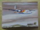 Iberia  Fokker F-27      Airline Issue / Carte Compagnie