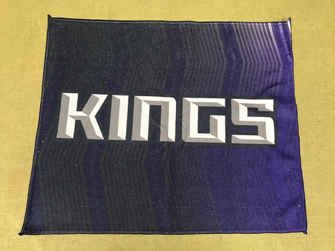 Sacramento Proud NBA Kings Basketball Rally Rag Towel 18” X 15" SGA Display Cover