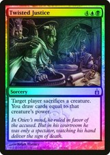 Twisted Justice FOIL Ravnica: City of Guilds PLD Uncommon CARD ABUGames