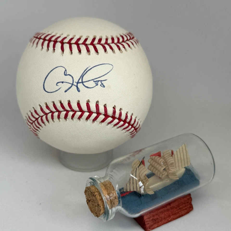 Cole Hamels signed Rawlings OML Baseball JSA COA Phillies World Series A3843 - Image 1 of 1