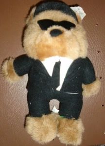 Blues Brothers - Buenas cosas - Oso de felpa de 8" RARO - Imagen 1 de 2