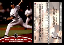 Fernando Hernandez 2007 Grandstand Birmingham Barons #NNO Card *AutographDen*