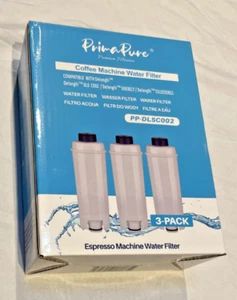 Confezione 3 Filtro Acqua Macchina Espresso PrimaPure Per Delonghi Modello PP-DLSC002 NUOVO - Foto 1 di 2