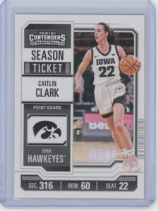 Caitlin Clark College Contenders 2024 Panini Caitlin Clark Collection #CC3 - Picture 1 of 2