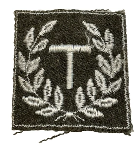 Parche de lana original de especialidad técnica militar del Reino Unido británico de la Primera Guerra Mundial - Imagen 1 de 2
