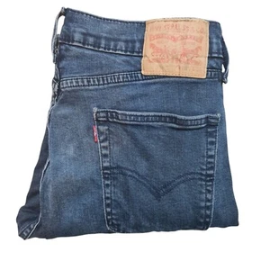 LEVI'S 514 Mens Jeans blue Denim Slim Straight Mens W31 L32 - Good Condition - Picture 1 of 8