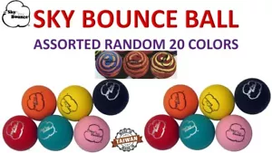 20 SKY BOUNCE ASSORTED RANDOM COLOR HAND BALLS / RACKET BALL RACQUETBALL TAIWAN - Picture 1 of 1