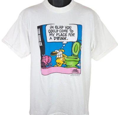 Camiseta De Colección Grimmy Dibujos Animados Para Hombre Talla Grande Años 90 Bebida Madre Ganso Grimm EE. UU. Foto 1 de 4