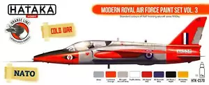 Hataka Hobbyfarben MODERNE ROYAL AIR FORCE FARBEN #3 orange Linie Lackfarben - Bild 1 von 2