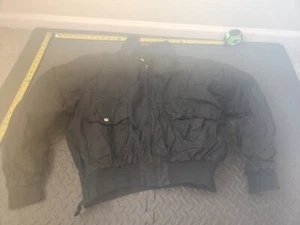 * Mens Thinsulate Weather Tech Jacket Black Large Regular #S24 - Picture 1 of 4