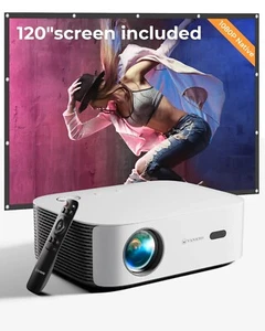 Vankyo 120" Class FHD (1080P) LED Projector (V700W) - Picture 1 of 3