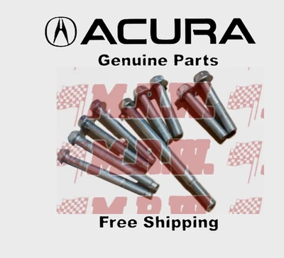 02-06 ACURA RSX ALTERNATOR POWER STEERING PUMP AC A/C COMPRESSOR BOLTS BOLT SET - Image 1 of 4