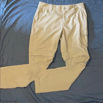 Pantalones/pantalones cortos cargo convertibles Columbia Omni-Shield ligeros y versátiles Foto 1 de 4