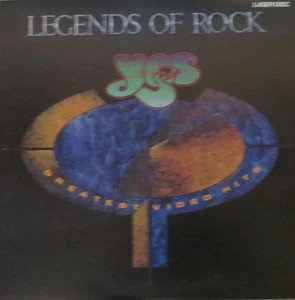 YES GREATEST HITS (LEGENDS OF ROCK) LASERDISC - Picture 1 of 1