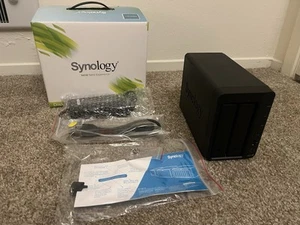 Synology DiskStation DS214+ 2-Bay NAS w/ 2 1TB HDDs (Open Box) - Afbeelding 1 van 9