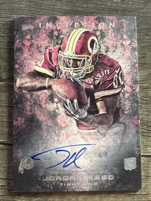 2013 Topps Inception - Jordan Reed #126 (AU, RC) - Image 1 of 2
