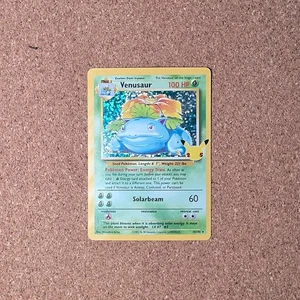#2 Venusaur 15/102 Pokémon TCG Celebrations: Classic Collection Holo Rare *B2 - Bild 1 von 2