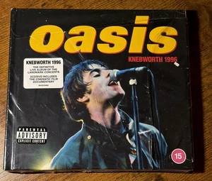 Oasis Knebworth 1996 2CD/DVD Deluxe Bookpack NEW SEALED - Foto 1 di 2