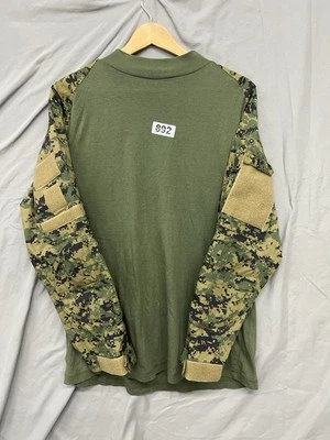 Rothco Men's Olive/camo Military  Combat Shirt Tactical Protective Wear MED SZ. - Image 1 of 4