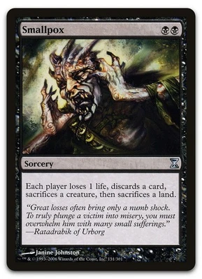 Smallpox #131 (NM) Time Spiral TSP Magic MTG - Image 1 of 2