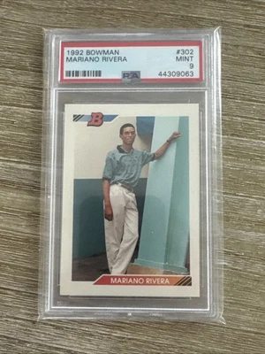 Bowman #302 Mariano Rivera 1992 PSA 9 Foto 1 de 2